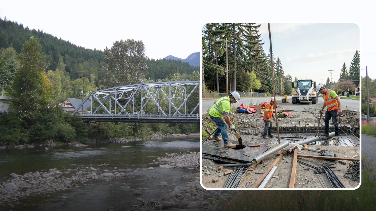 Culvert Repair in Skykomish, King County, WA - Culvert repair and rehabilitation that restores structural integrity and flow to failing cross-drainage structures.