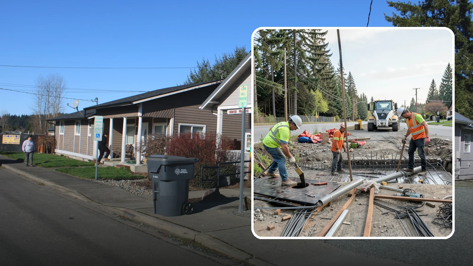Culvert Repair in South Prairie, Pierce County, WA - Culvert repair and rehabilitation that restores structural integrity and flow to failing cross-drainage structures.
