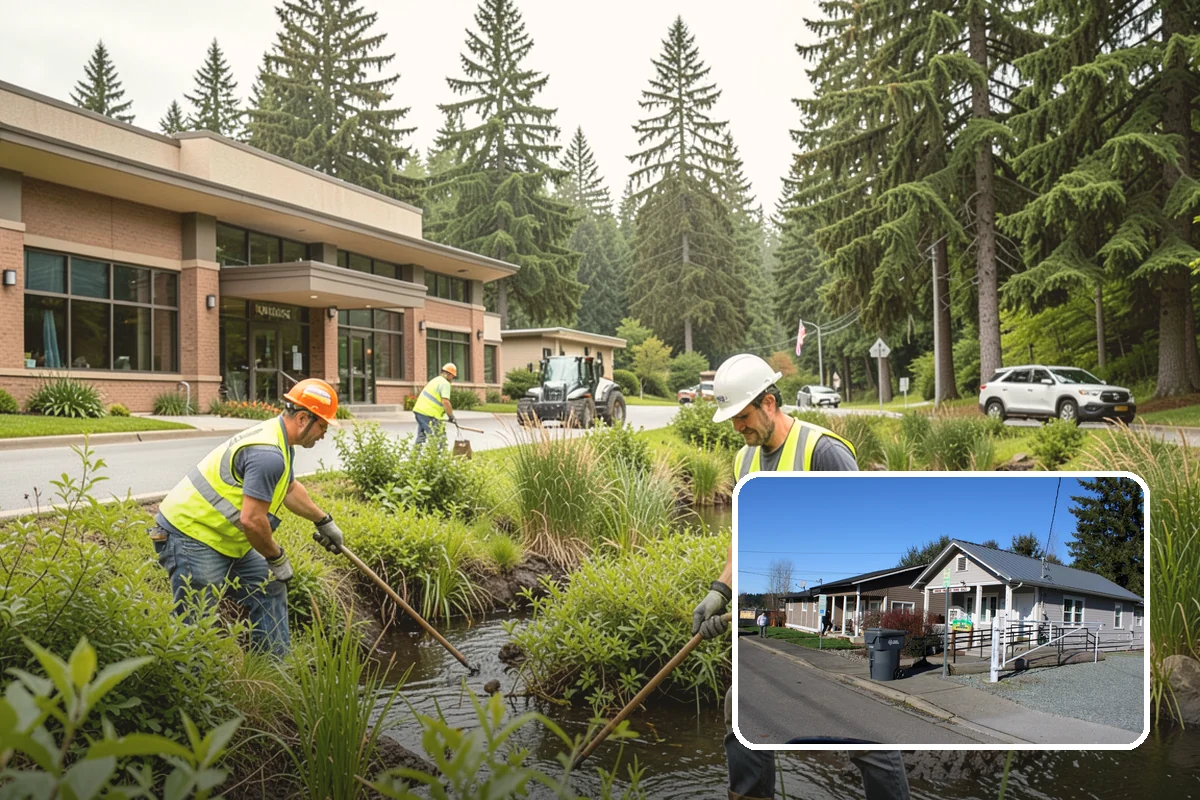Culvert Repair in South Prairie, Pierce County, WA - Restores structural and hydraulic function to failing culverts