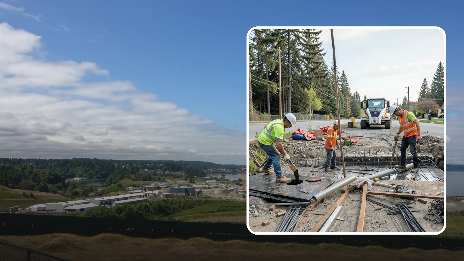 Culvert Repair in University Place, Pierce County, WA - Culvert repair and rehabilitation that restores structural integrity and flow to failing cross-drainage structures.
