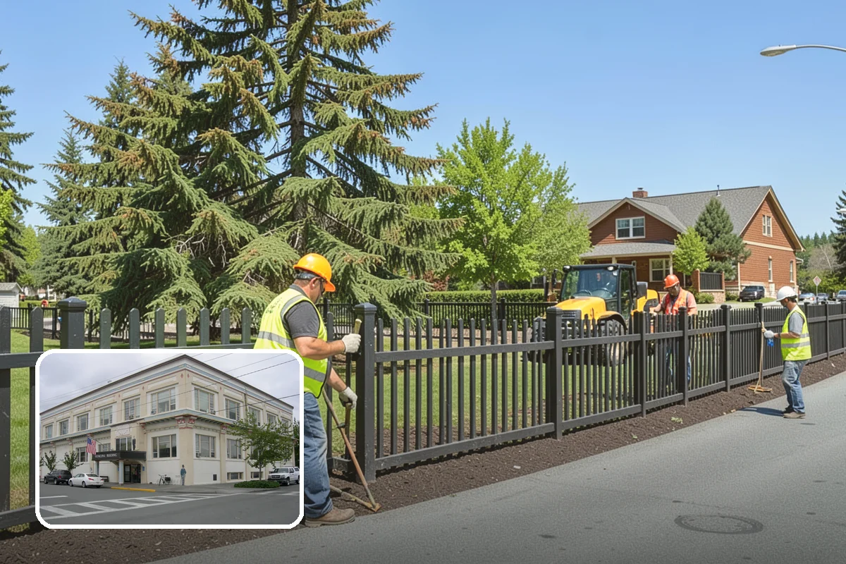 Curb Painting in Anacortes, Skagit County, WA - Clear communication of parking restrictions