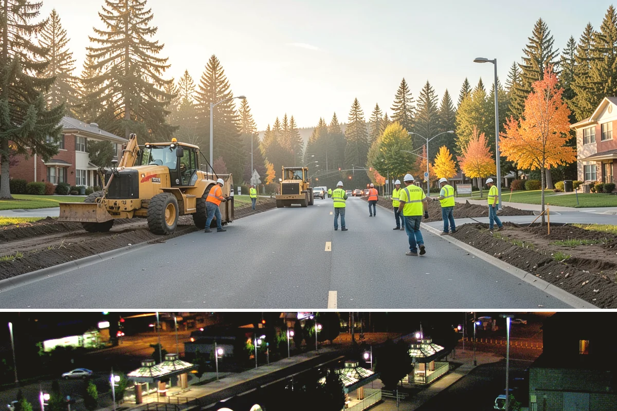 Curb Painting in Auburn, King County, WA - Dry-weather months yield the cleanest adhesion, making late spring through early fall the preferred window.