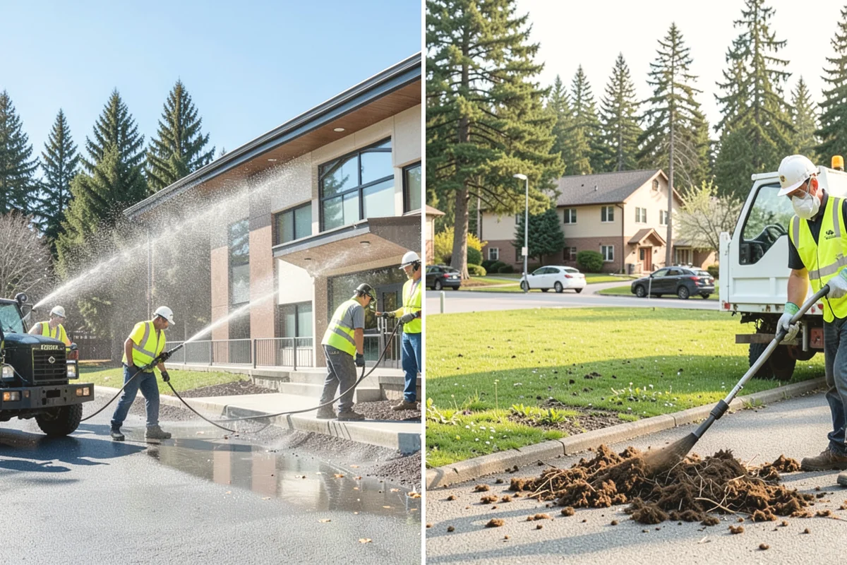 Curb Painting in Black Diamond, King County, WA - Identify curb segments and required colors