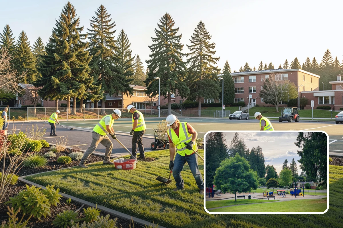 Curb Painting in Bonney Lake, Pierce County, WA - Clear communication of parking restrictions