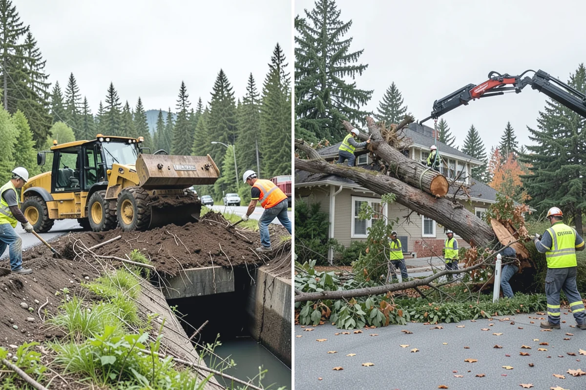 Curb Painting in Bonney Lake, Pierce County, WA - Identify curb segments and required colors