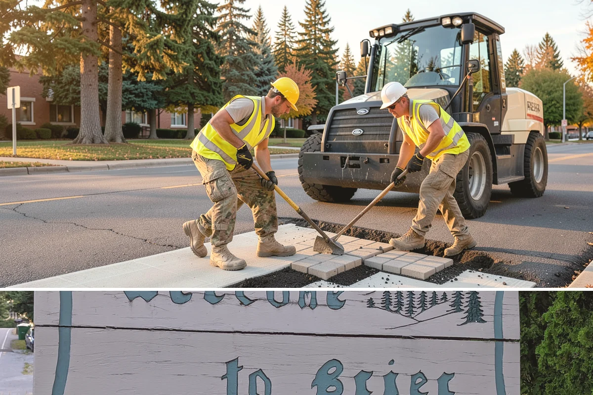 Curb Painting in Brier, Snohomish County, WA - Dry-weather months yield the cleanest adhesion, making late spring through early fall the preferred window.