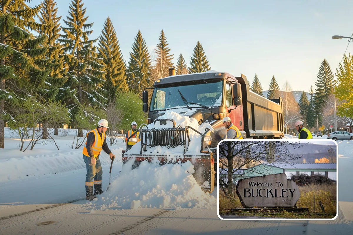 Curb Painting in Buckley, Pierce County, WA - Clear communication of parking restrictions