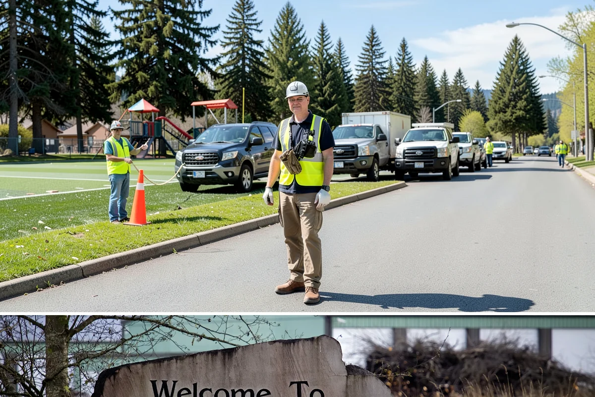 Curb Painting in Buckley, Pierce County, WA - Dry-weather months yield the cleanest adhesion, making late spring through early fall the preferred window.