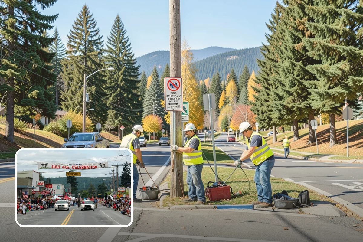 Curb Painting in Carnation, King County, WA - Clear communication of parking restrictions