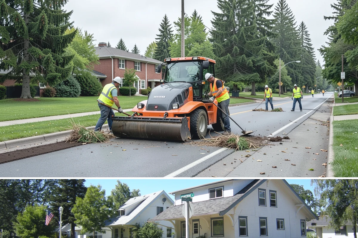 Curb Painting in DuPont, Pierce County, WA - Dry-weather months yield the cleanest adhesion, making late spring through early fall the preferred window.