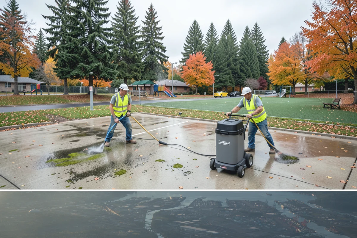 Curb Painting in Fife, Pierce County, WA - Dry-weather months yield the cleanest adhesion, making late spring through early fall the preferred window.