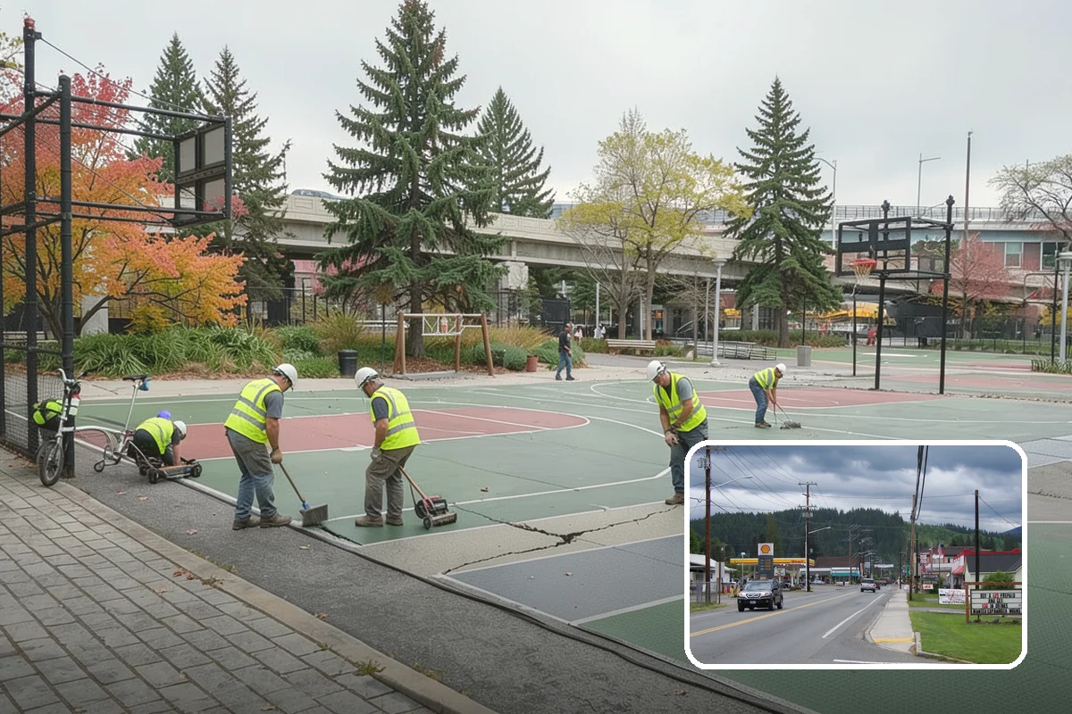 Curb Painting in Granite Falls, Snohomish County, WA - Clear communication of parking restrictions