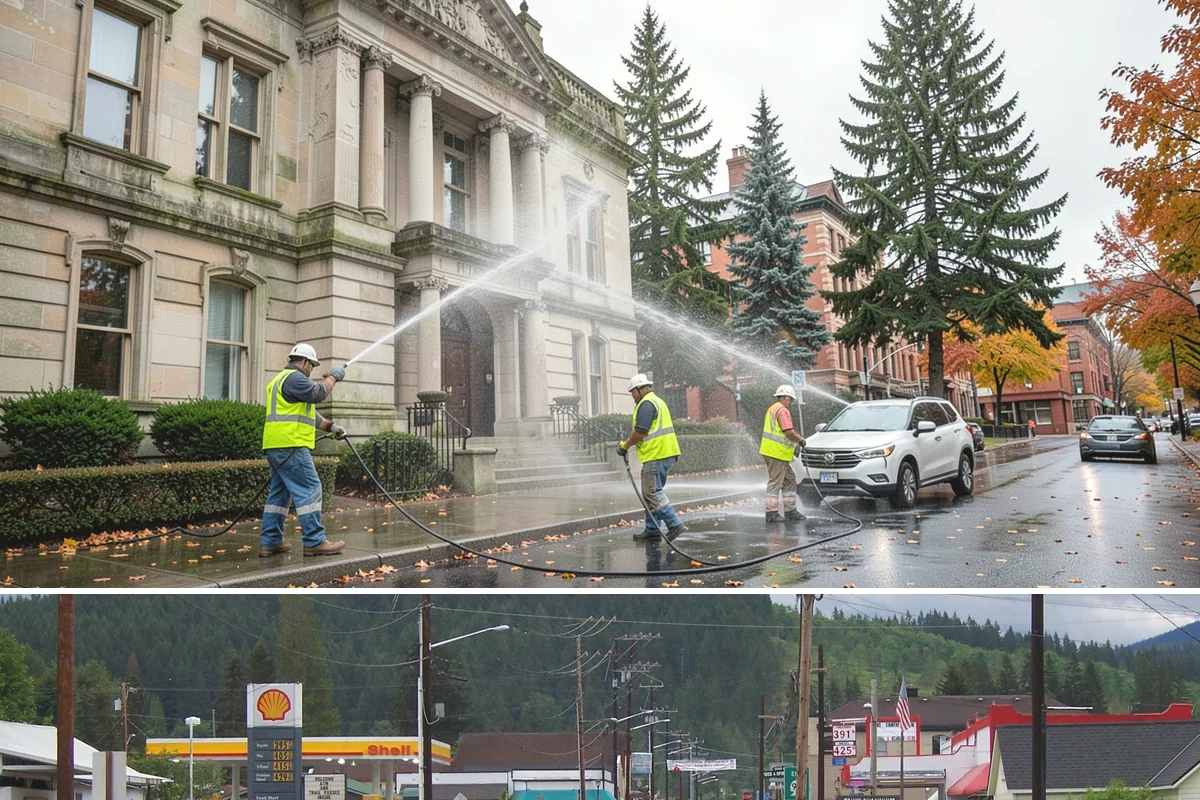 Curb Painting in Granite Falls, Snohomish County, WA - Dry-weather months yield the cleanest adhesion, making late spring through early fall the preferred window.