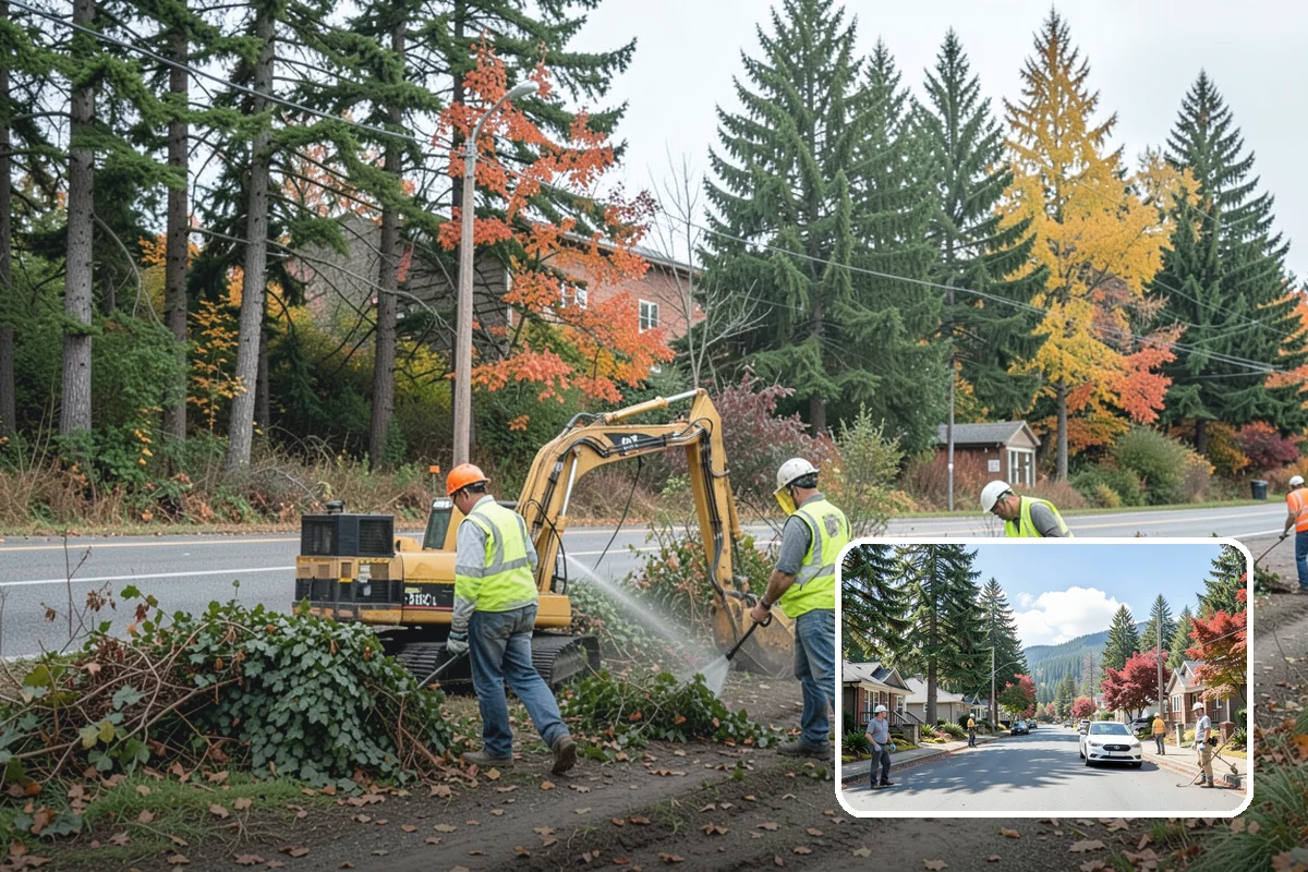 Curb Painting in Hunts Point, King County, WA - Clear communication of parking restrictions