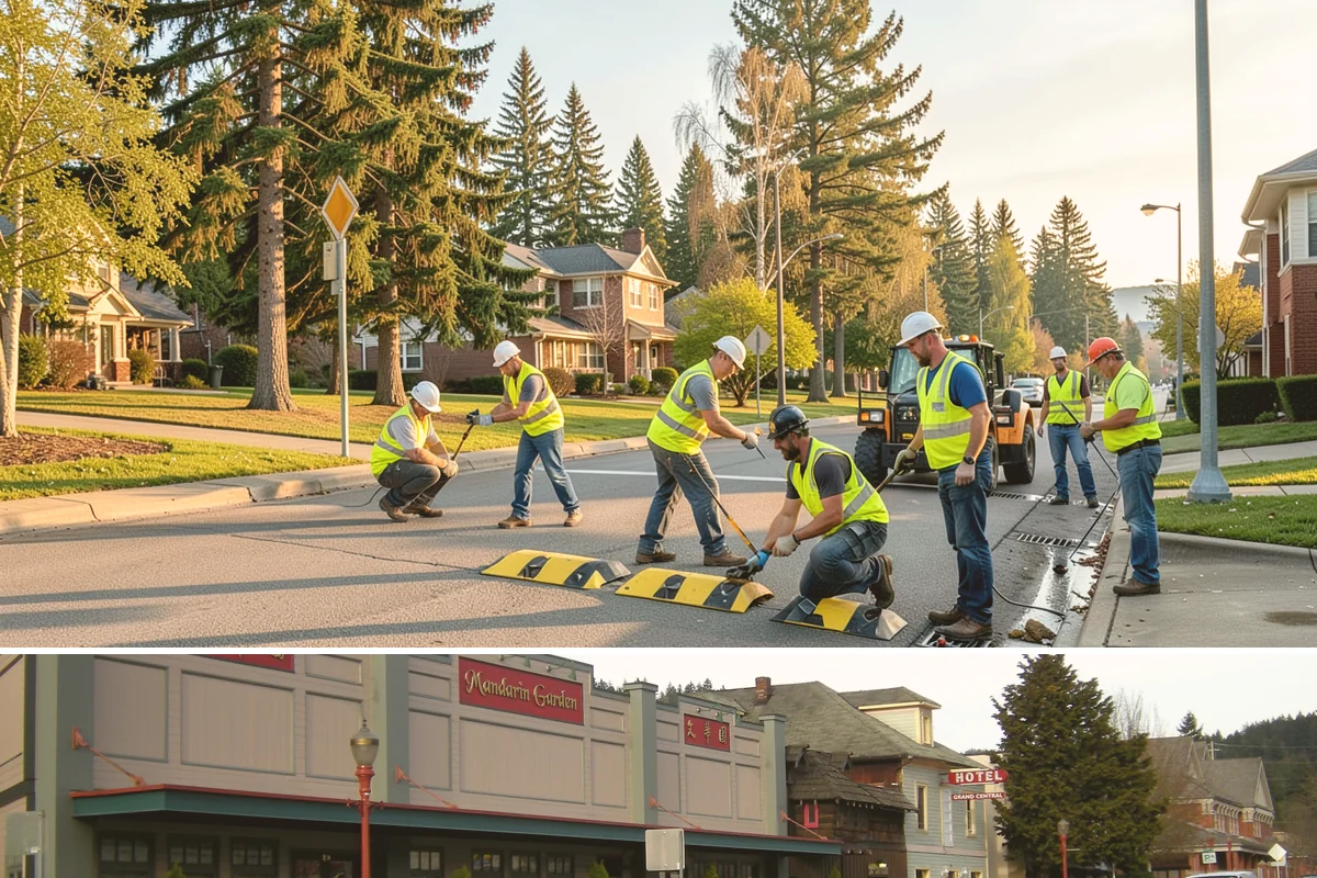 Curb Painting in Issaquah, King County, WA - Dry-weather months yield the cleanest adhesion, making late spring through early fall the preferred window.