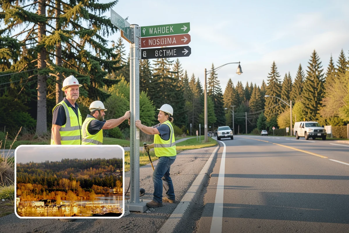 Curb Painting in Kenmore, King County, WA - Clear communication of parking restrictions