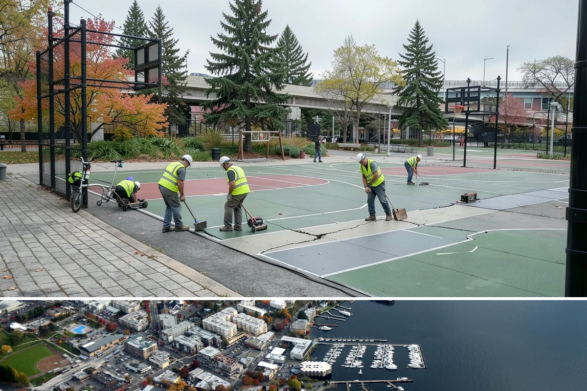 Curb Painting in Kirkland, King County, WA - Dry-weather months yield the cleanest adhesion, making late spring through early fall the preferred window.