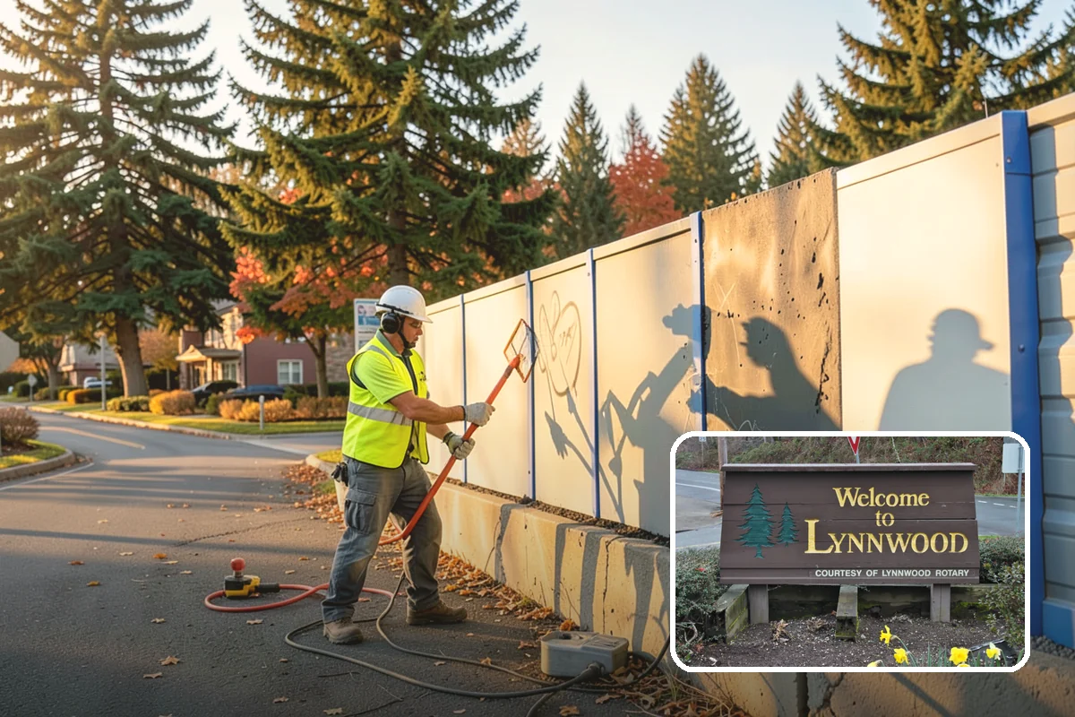 Curb Painting in Lynnwood, Snohomish County, WA - Clear communication of parking restrictions