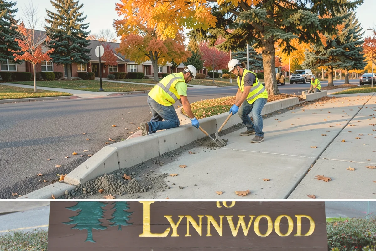 Curb Painting in Lynnwood, Snohomish County, WA - Dry-weather months yield the cleanest adhesion, making late spring through early fall the preferred window.