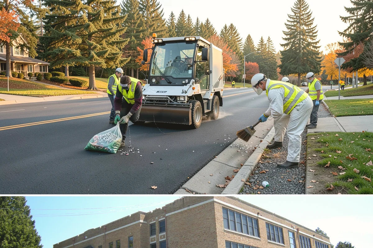 Curb Painting in Maple Valley, King County, WA - Dry-weather months yield the cleanest adhesion, making late spring through early fall the preferred window.