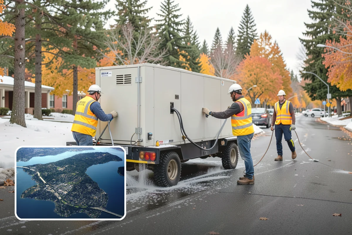 Curb Painting in Mercer Island, King County, WA - Clear communication of parking restrictions