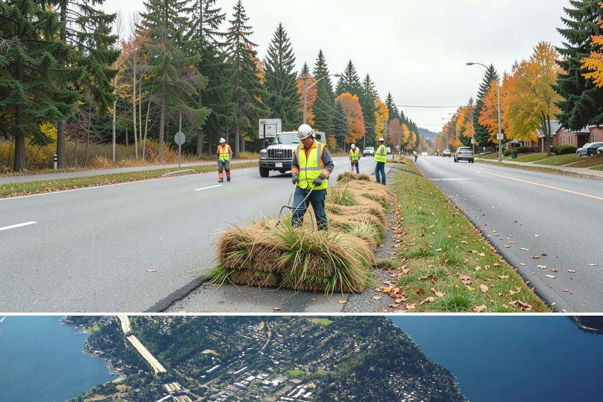 Curb Painting in Mercer Island, King County, WA - Dry-weather months yield the cleanest adhesion, making late spring through early fall the preferred window.