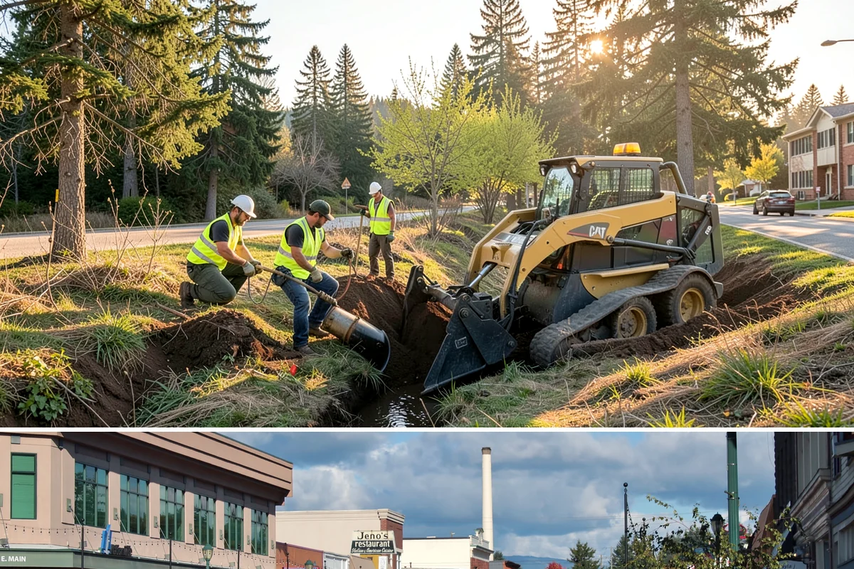Curb Painting in Monroe, Snohomish County, WA - Dry-weather months yield the cleanest adhesion, making late spring through early fall the preferred window.
