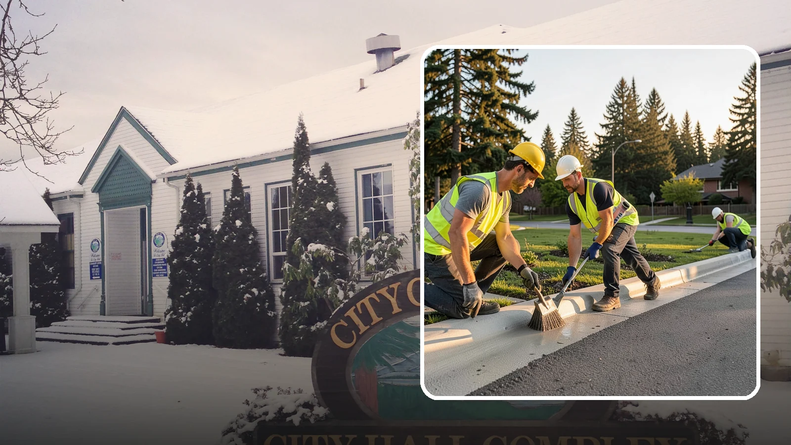 Curb Painting in Pacific, King County, WA - Fresh curb painting communicates parking and fire-lane restrictions clearly to the public.