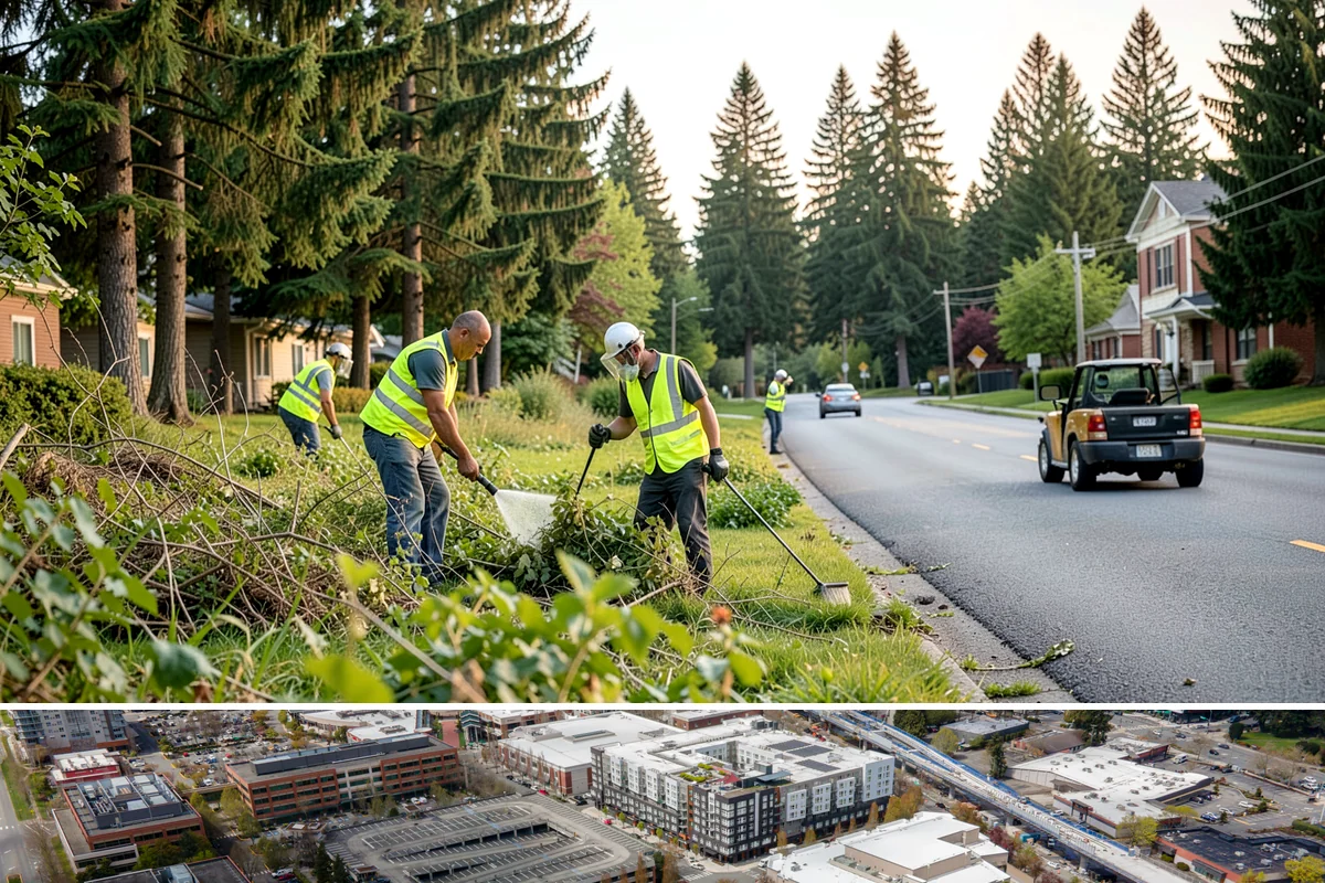 Curb Painting in Redmond, King County, WA - Dry-weather months yield the cleanest adhesion, making late spring through early fall the preferred window.