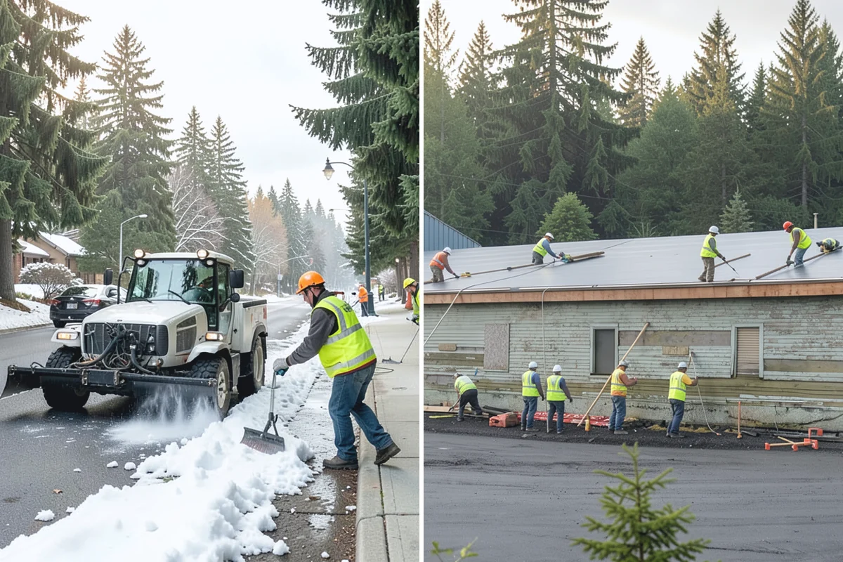 Curb Painting in Renton, King County, WA - Identify curb segments and required colors