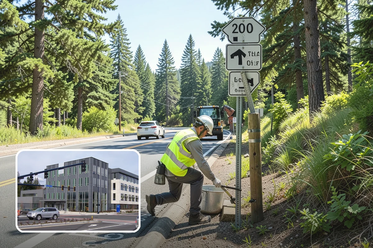 Curb Painting in Shoreline, King County, WA - Clear communication of parking restrictions