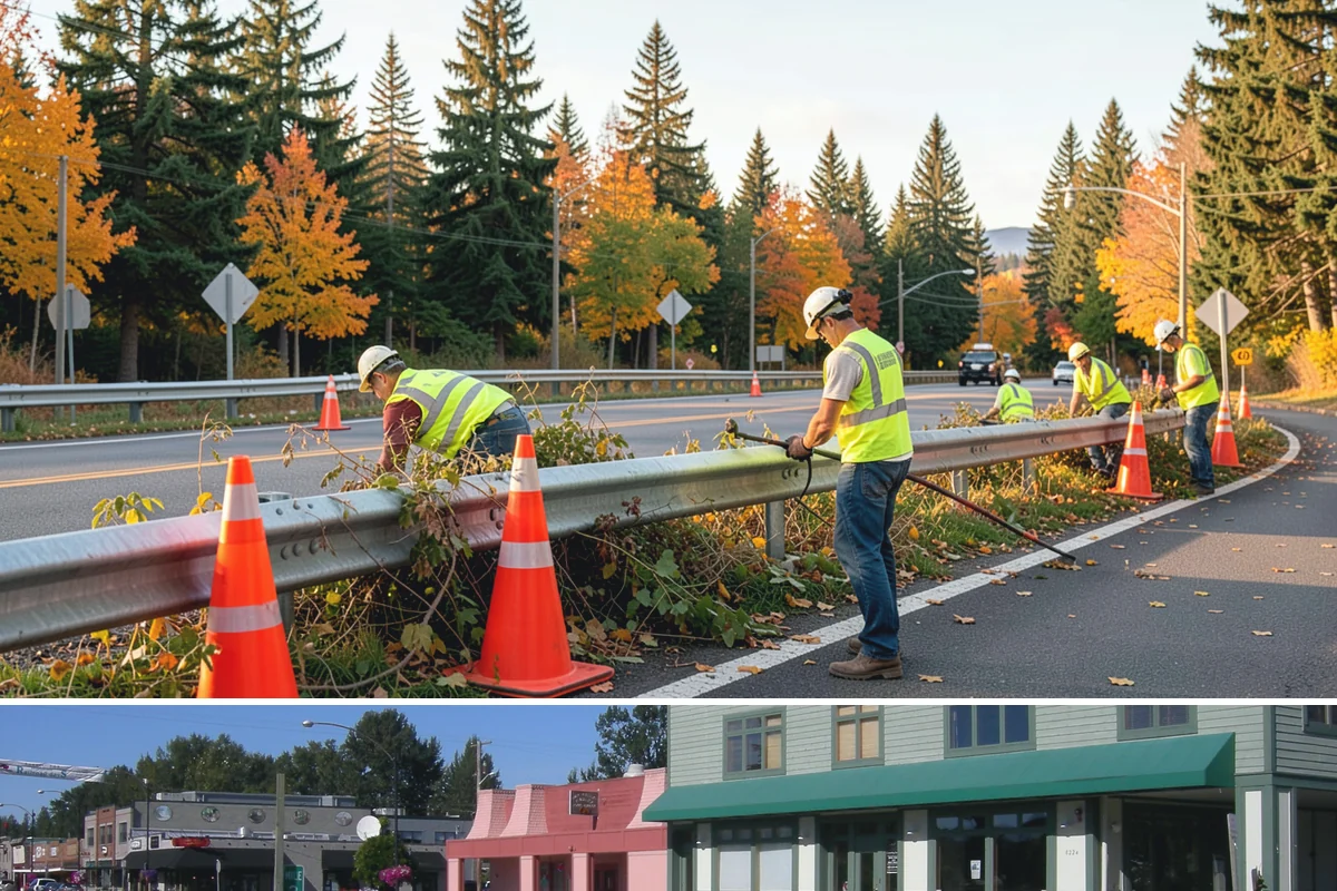 Curb Painting in Snoqualmie, King County, WA - Dry-weather months yield the cleanest adhesion, making late spring through early fall the preferred window.