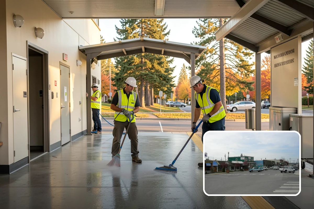 Curb Painting in Stanwood, Snohomish County, WA - Clear communication of parking restrictions