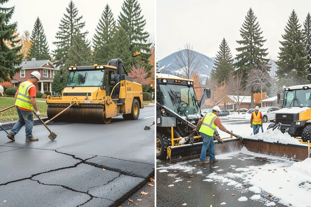 Curb Painting in Stanwood, Snohomish County, WA - Identify curb segments and required colors