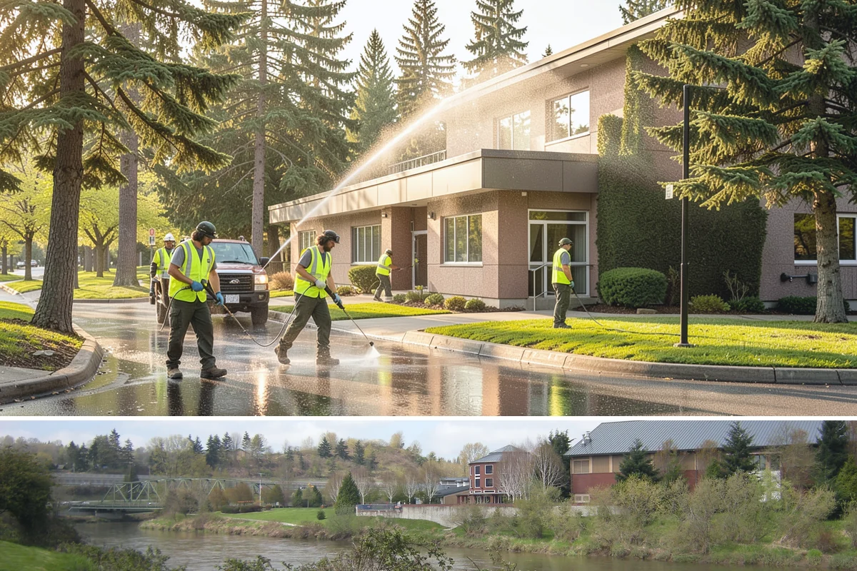 Curb Painting in Tukwila, King County, WA - Dry-weather months yield the cleanest adhesion, making late spring through early fall the preferred window.