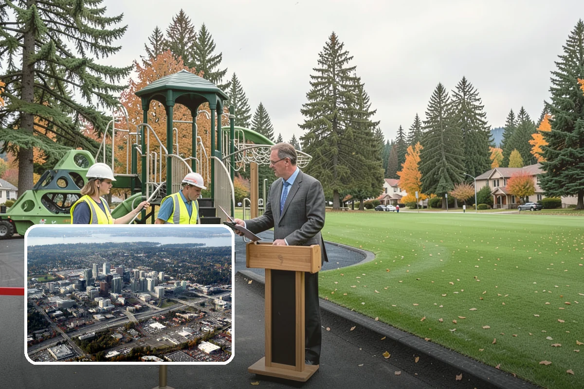 Curb Ramp Construction in Bellevue, King County, WA - Meets PROWAG and local ADA transition-plan obligations