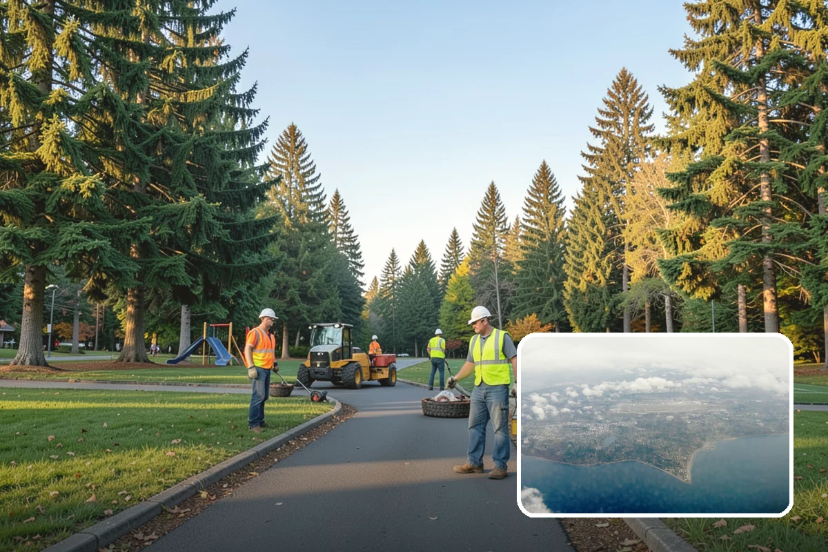 Curb Ramp Construction in Burien, King County, WA - Meets PROWAG and local ADA transition-plan obligations