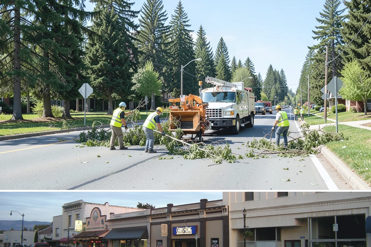 Curb Ramp Construction in Burlington, Skagit County, WA - Ramp reconstruction pairs well with the summer paving season so corners and overlays are completed in a single mobilization.