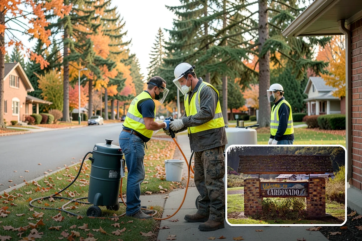 Curb Ramp Construction in Carbonado, Pierce County, WA - Meets PROWAG and local ADA transition-plan obligations