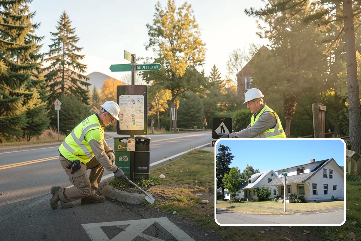 Curb Ramp Construction in DuPont, Pierce County, WA - Meets PROWAG and local ADA transition-plan obligations