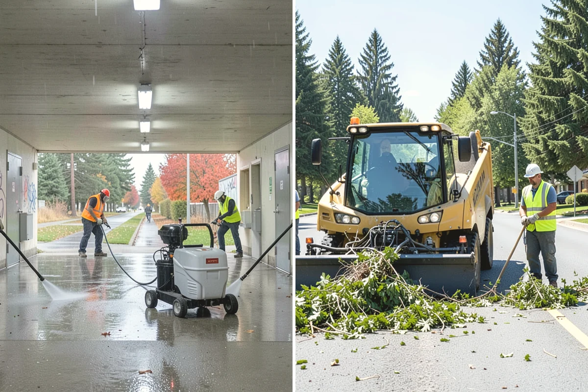 Curb Ramp Construction in Edgewood, Pierce County, WA - Survey existing grades and confirm ramp type against the standard plan