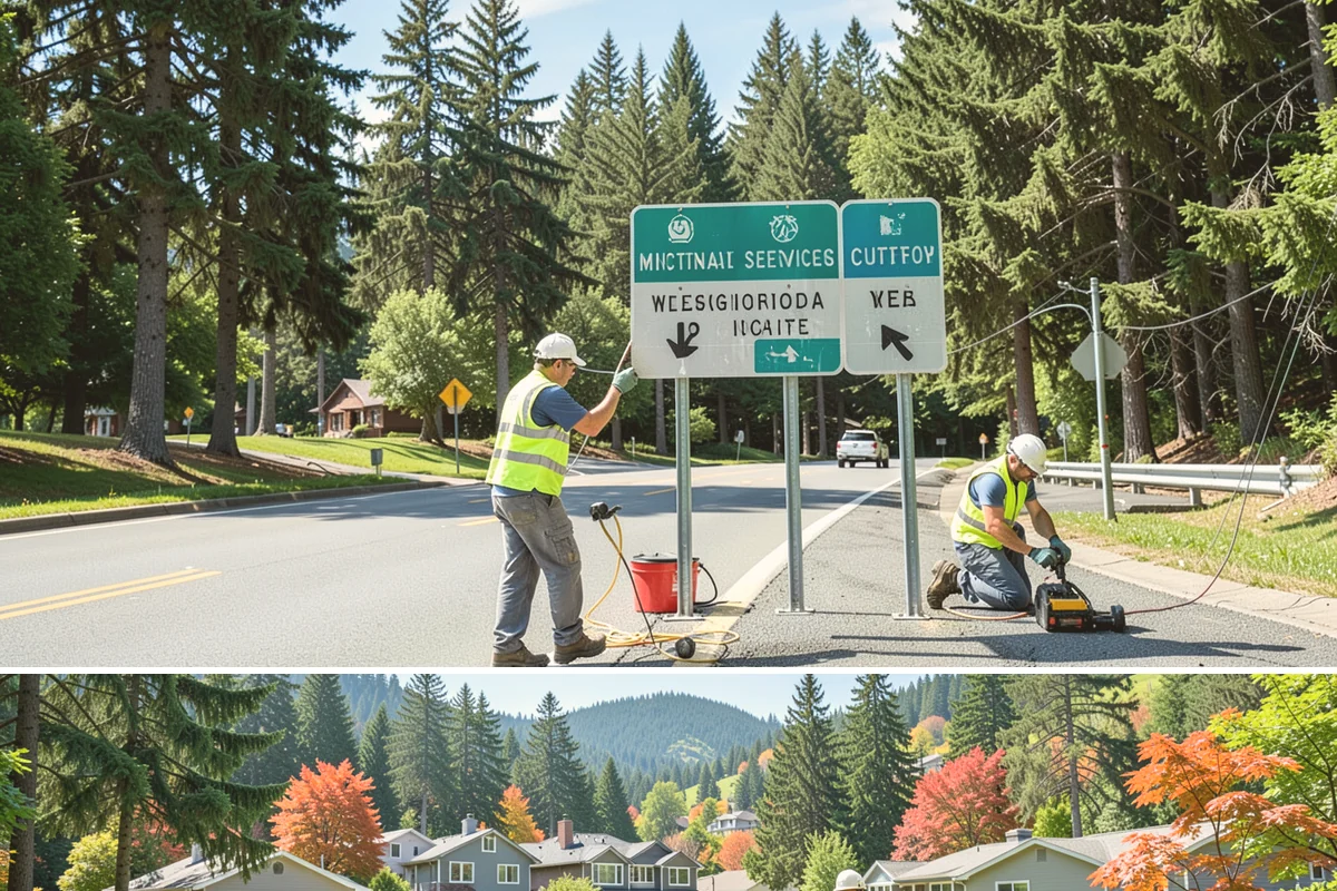 Curb Ramp Construction in Fircrest, Pierce County, WA - Ramp reconstruction pairs well with the summer paving season so corners and overlays are completed in a single mobilization.
