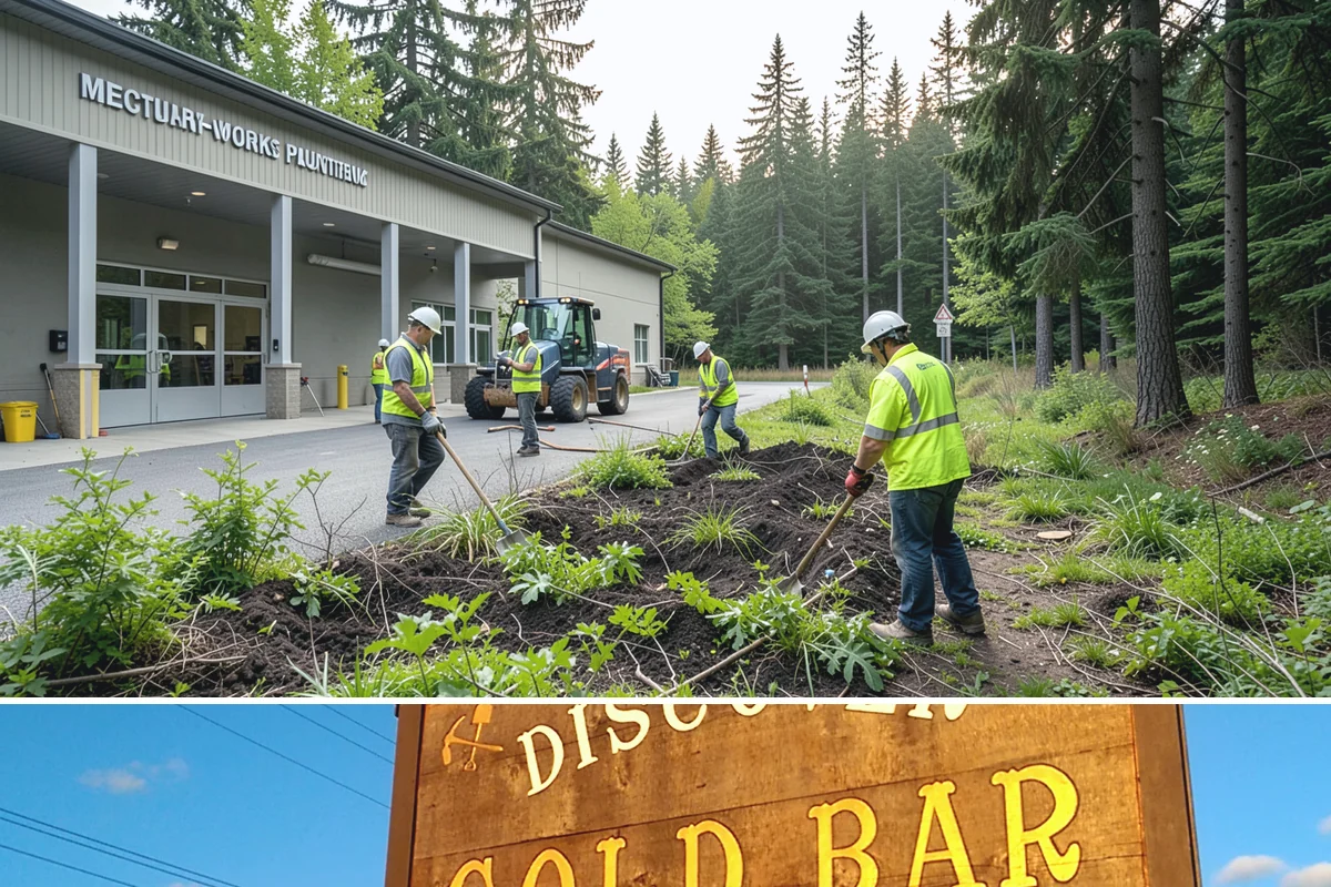 Curb Ramp Construction in Gold Bar, Snohomish County, WA - Ramp reconstruction pairs well with the summer paving season so corners and overlays are completed in a single mobilization.