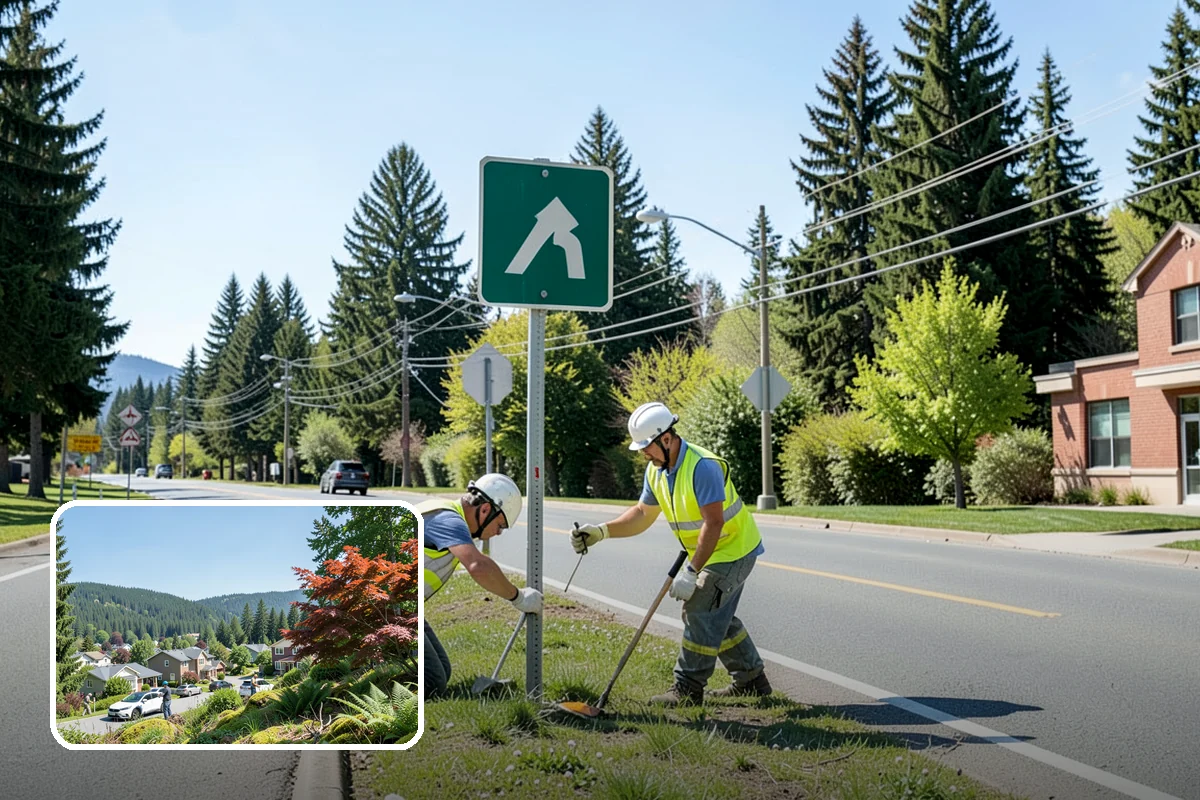 Curb Ramp Construction in Index, Snohomish County, WA - Meets PROWAG and local ADA transition-plan obligations