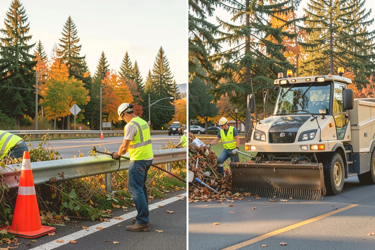 Curb Ramp Construction in Kent, King County, WA - Survey existing grades and confirm ramp type against the standard plan
