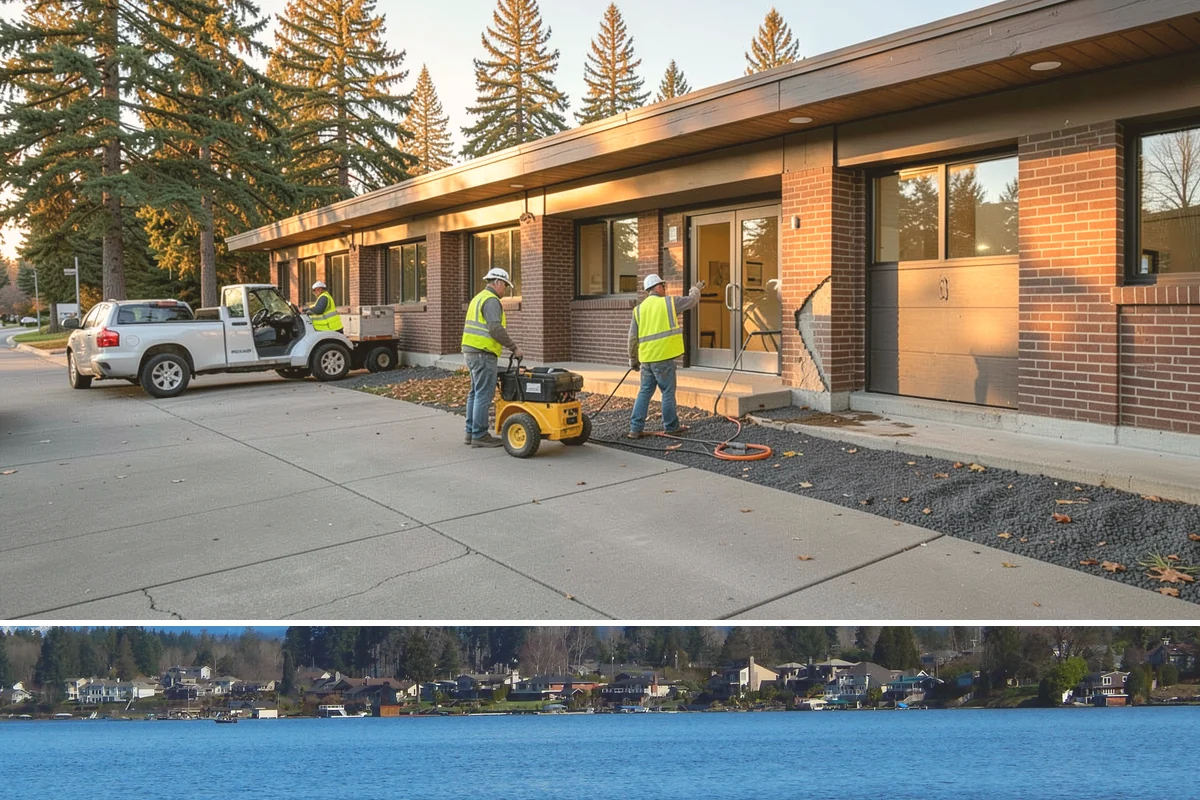 Curb Ramp Construction in Lake Stevens, Snohomish County, WA - Ramp reconstruction pairs well with the summer paving season so corners and overlays are completed in a single mobilization.