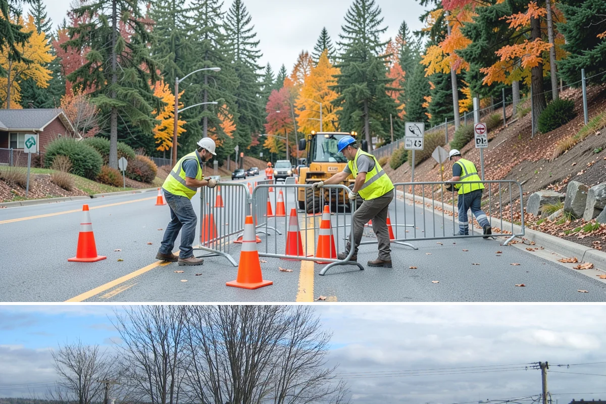 Curb Ramp Construction in Langley, Island County, WA - Ramp reconstruction pairs well with the summer paving season so corners and overlays are completed in a single mobilization.