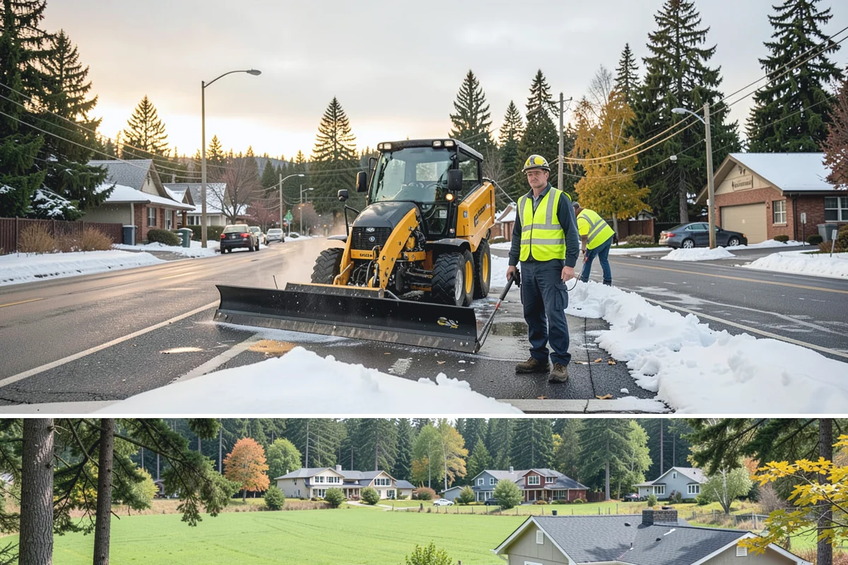 Curb Ramp Construction in Lyman, Skagit County, WA - Ramp reconstruction pairs well with the summer paving season so corners and overlays are completed in a single mobilization.