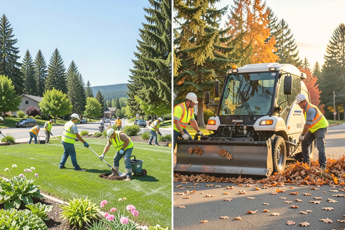 Curb Ramp Construction in Orting, Pierce County, WA - Survey existing grades and confirm ramp type against the standard plan