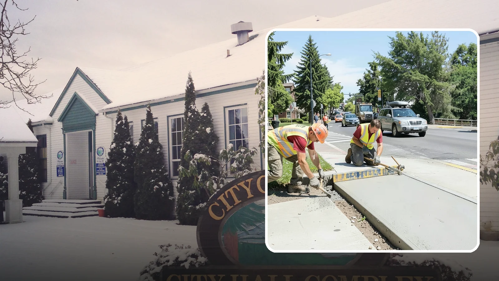 Curb Ramp Construction in Pacific, King County, WA - ADA-compliant curb ramp construction that brings pedestrian crossings into current PROWAG and city standard conformance.